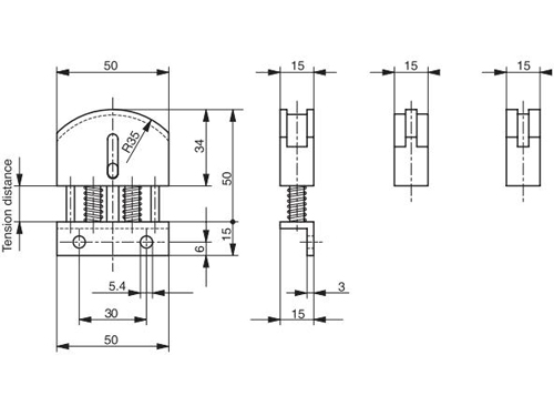 鏈條張(zhang)緊器(qi) MINI TENSIONER